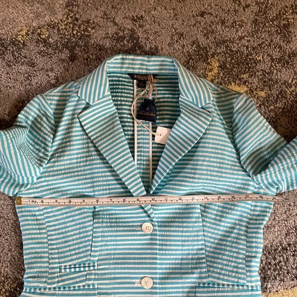 BROOKS BROTHERS Seersucker Stellita Fit Jacket - Picture 8 of 9